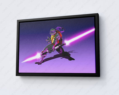 Donatello Jedi wall decor