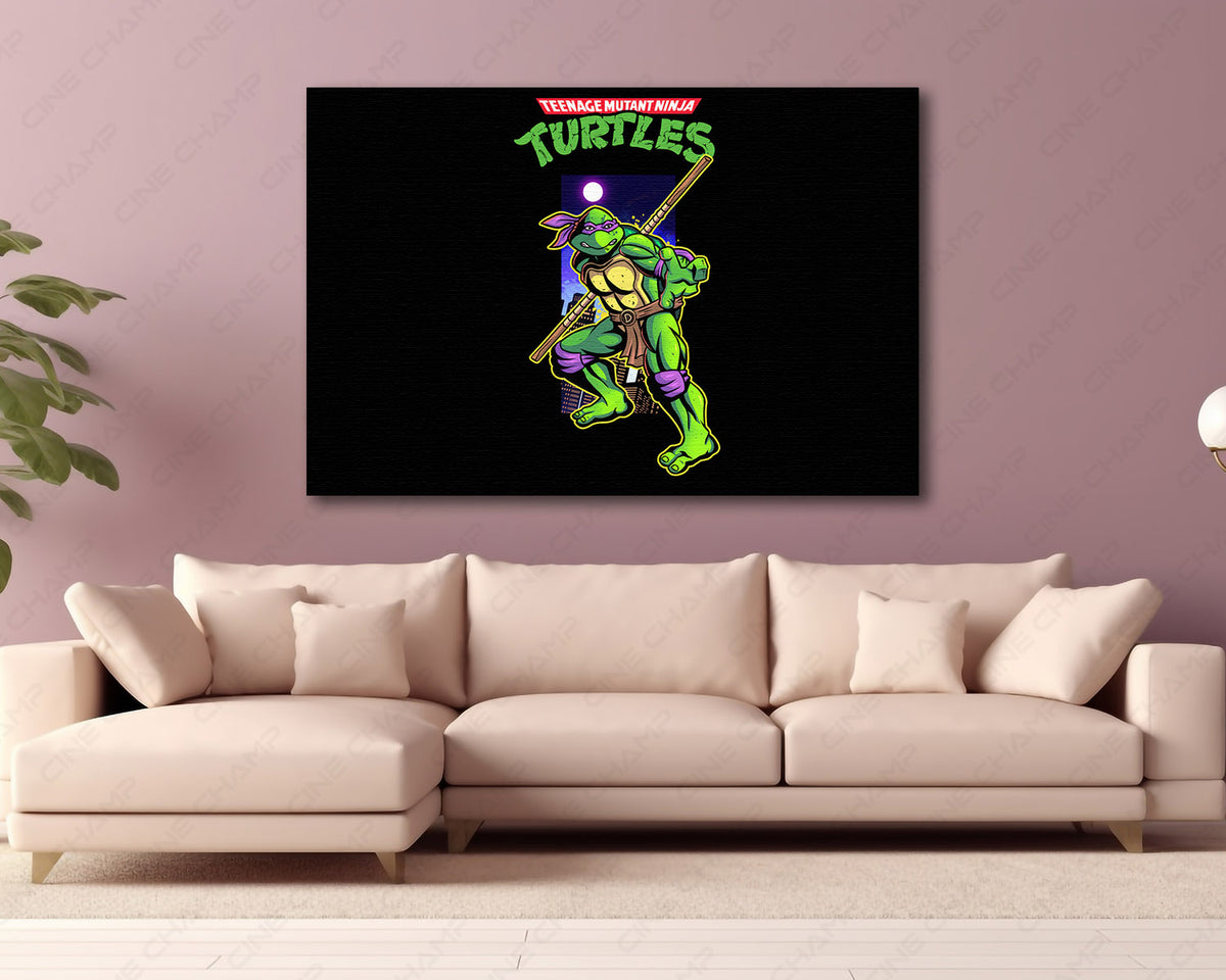Donatello TMNT premium canvas print