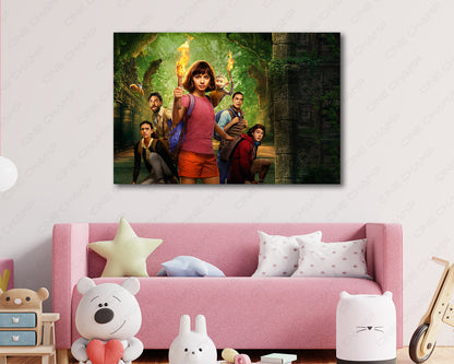 Dora Explorer adventure canvas print