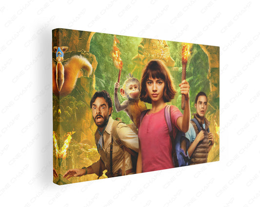 Dora and the Lost City of Gold canvas wall art