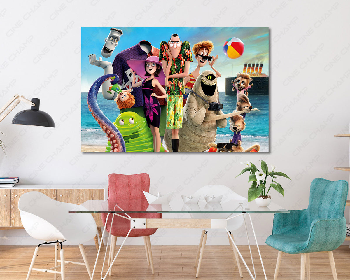 Dracula Hotel Transylvania 3 wall art