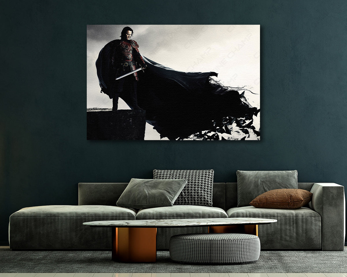 Dracula Untold gothic vampire canvas print
