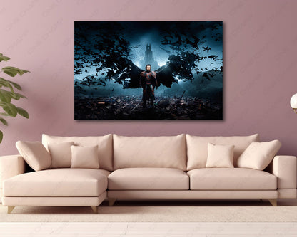 Dracula Untold vampire movie canvas print
