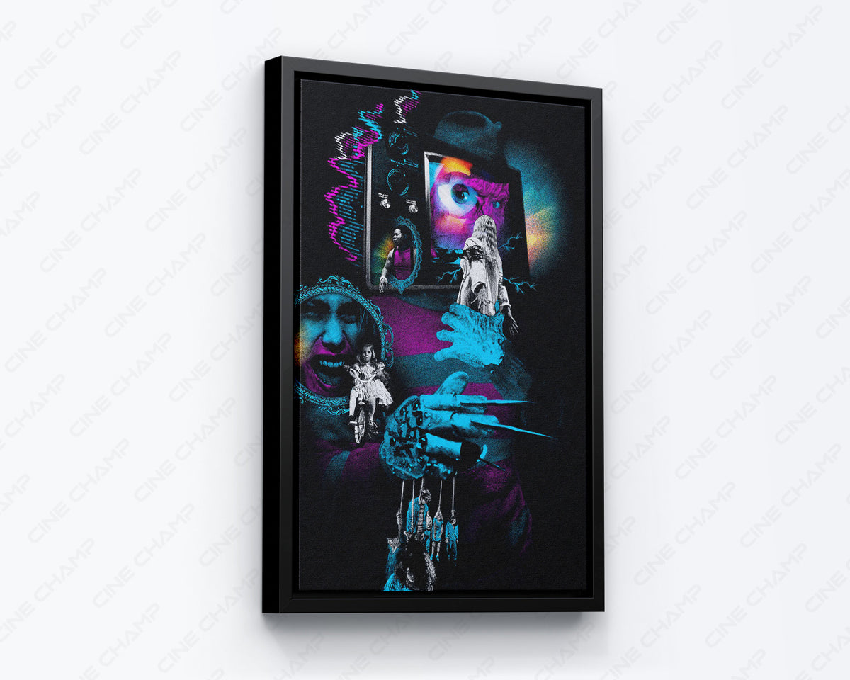 Dream Warriors Horror Movie Canvas