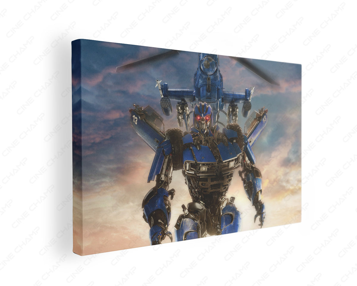 Dropkick Bumblebee canvas wall art