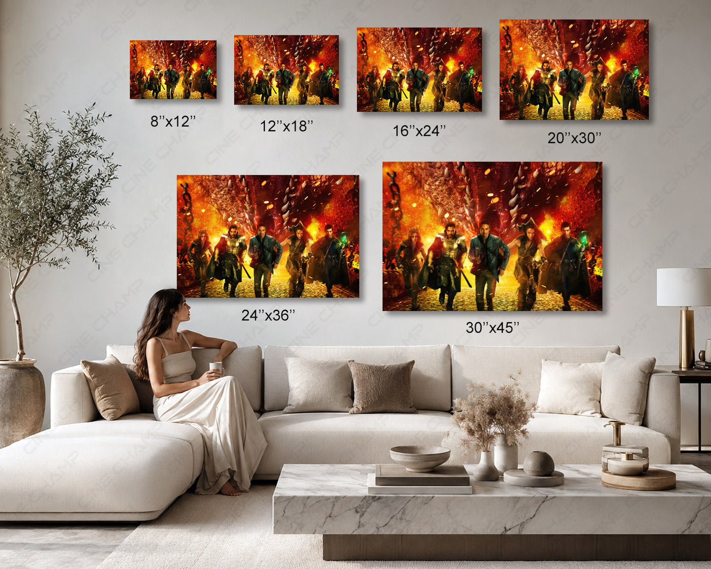 Dungeons & Dragons: Honour Among Thieves Canvas Print