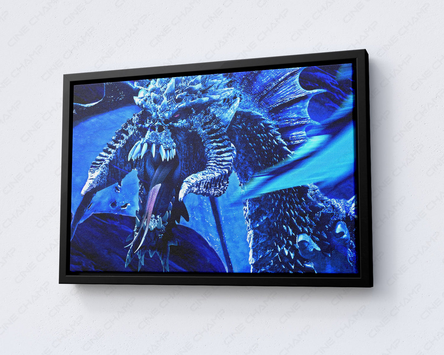 Dungeons & Dragons Honour Among Thieves Canvas Print with Black Floating Frame