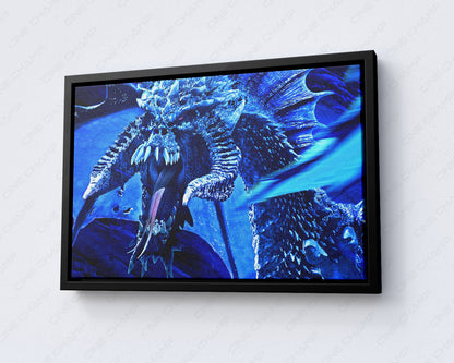 Dungeons & Dragons Honour Among Thieves Canvas Print with Black Floating Frame