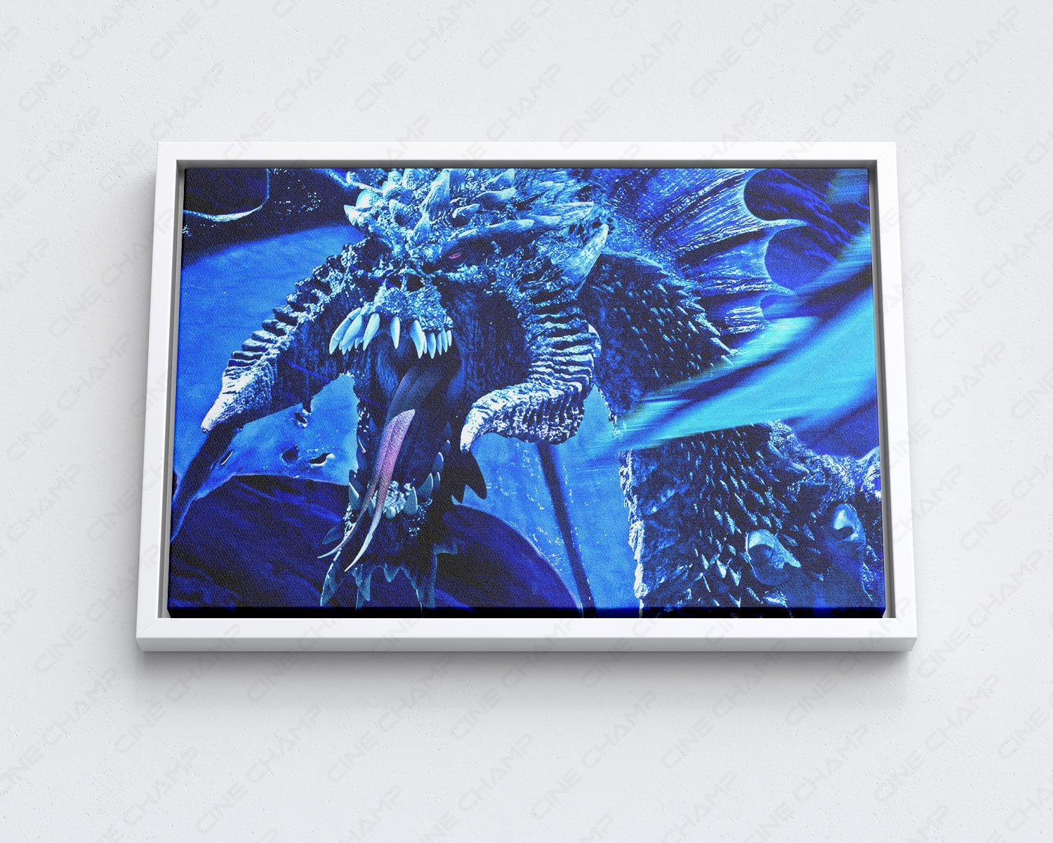 Dungeons & Dragons Honour Among Thieves Canvas Print with White Floating Frame