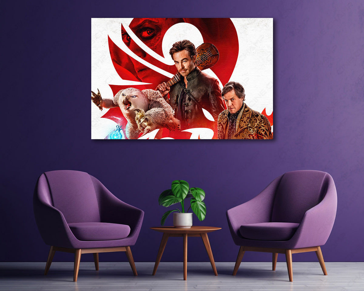 Dungeons Dragons Honour Among Thieves canvas print