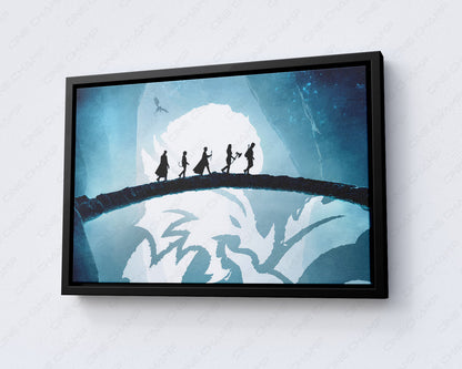 Dungeons Dragons movie adventure artwork