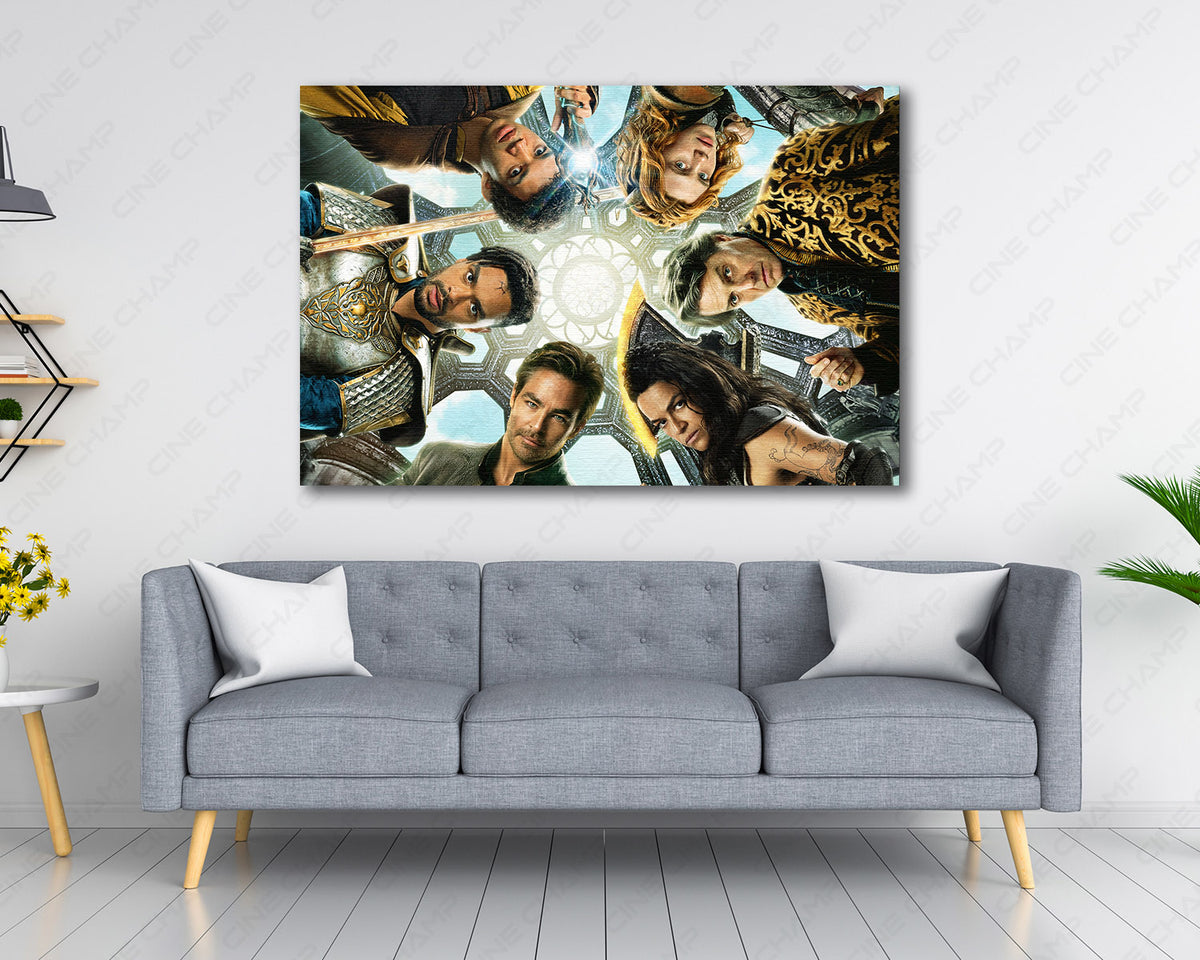 Dungeons and Dragons epic quest artwork