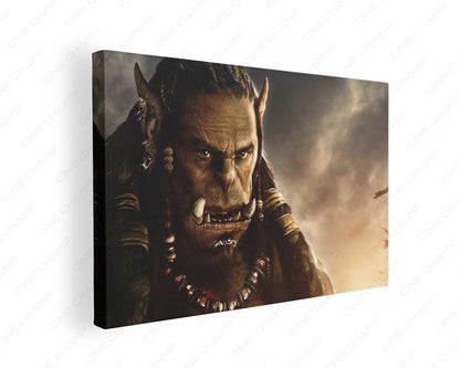 Durotan Warcraft canvas wall art