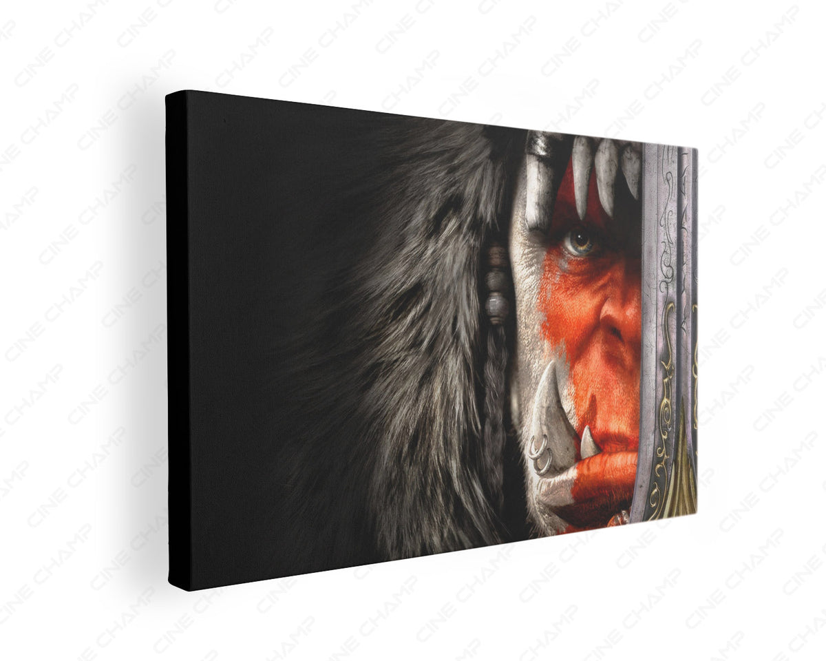 Durotan Warcraft warrior canvas wall art