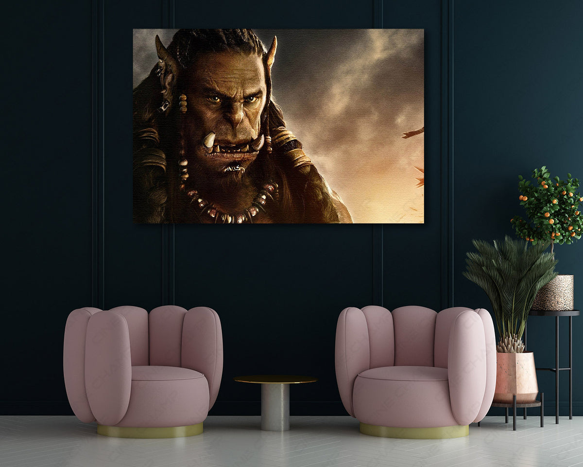Durotan character canvas artwork