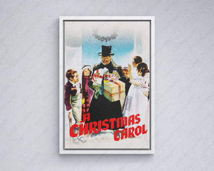 Ebenezer Scrooge Christmas Wall Artwork