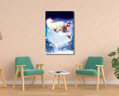 Ebenezer Scrooge Victorian Christmas Artwork