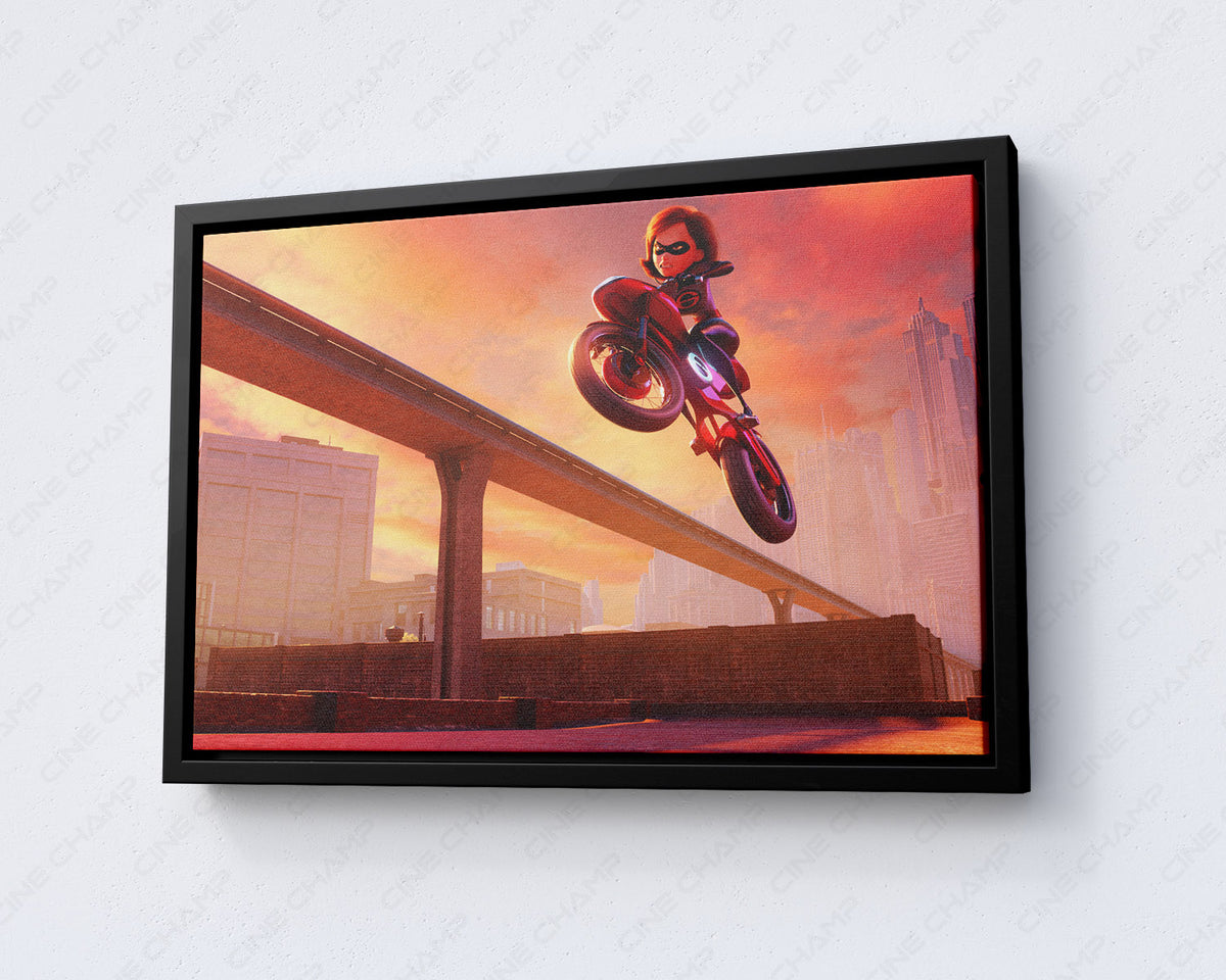 Elastigirl canvas for kids bedroom