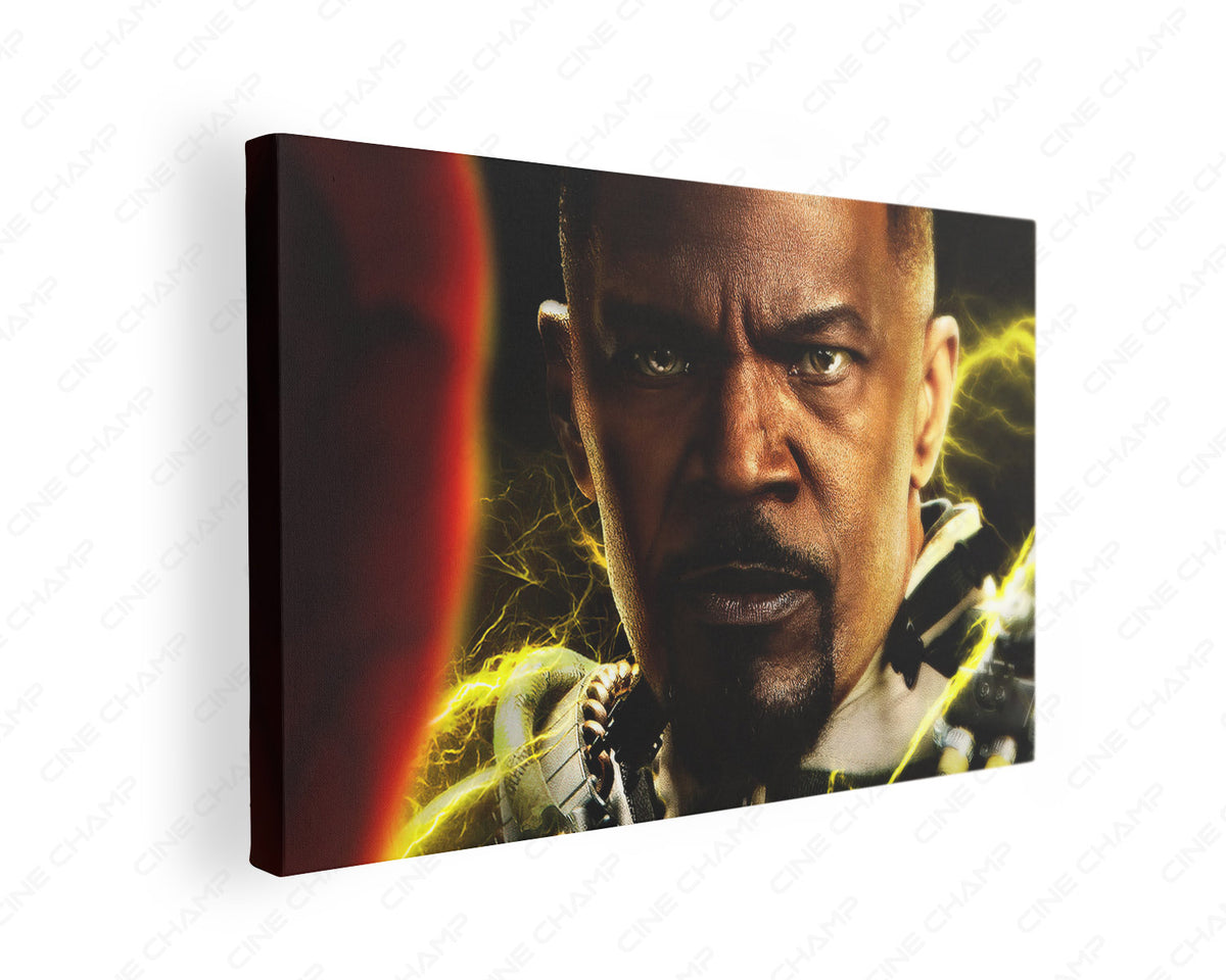 Electro electric villain Marvel canvas wall art