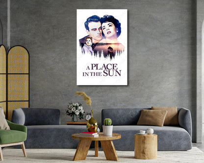 Elizabeth Taylor A Place in the Sun Canvas