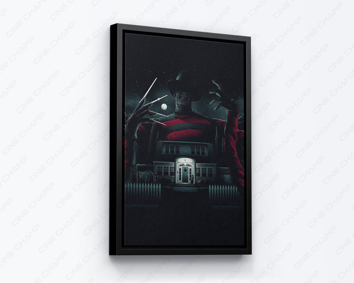 Elm Street Slasher Movie Canvas