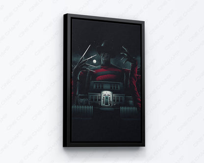 Elm Street Slasher Movie Canvas