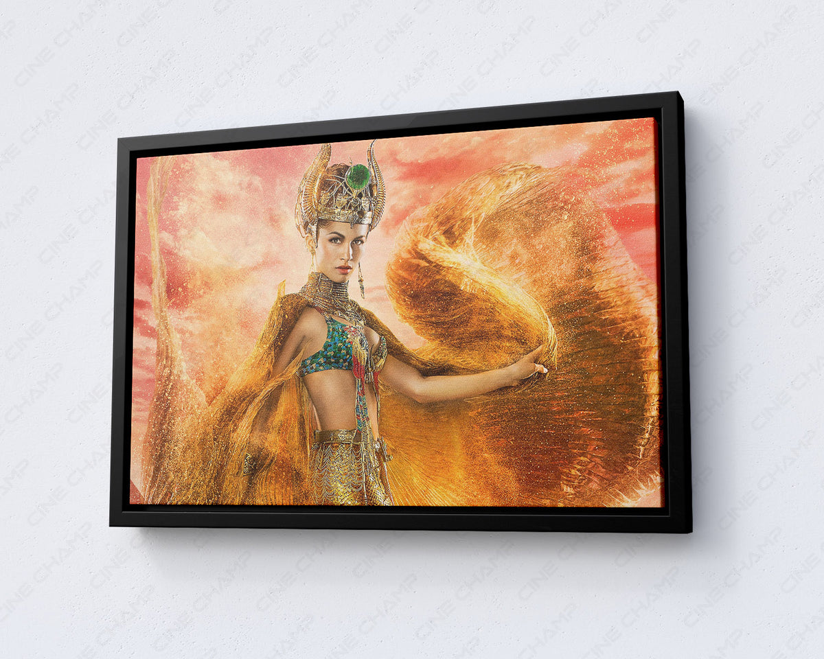 Elodie Yung wall art for bedroom