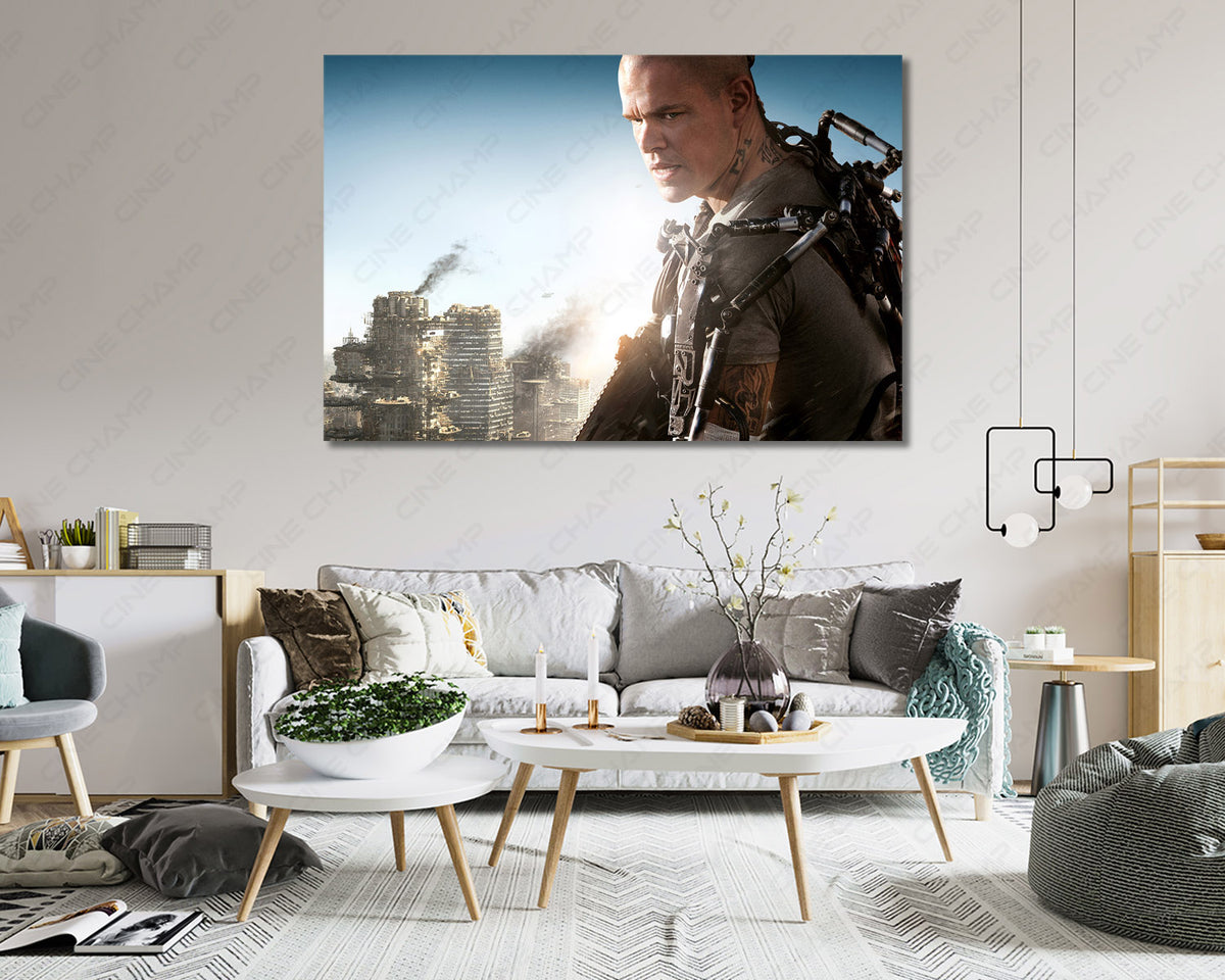 Elysium Futuristic Sci Fi Artwork