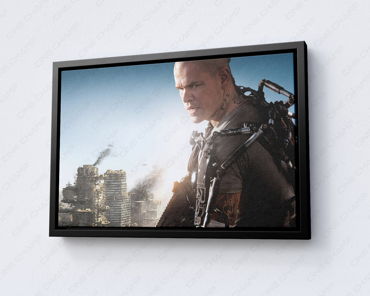 Elysium Movie Poster Canvas