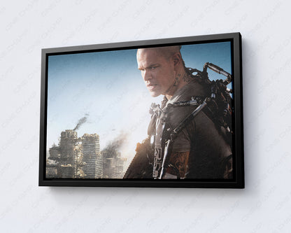 Elysium Movie Poster Canvas