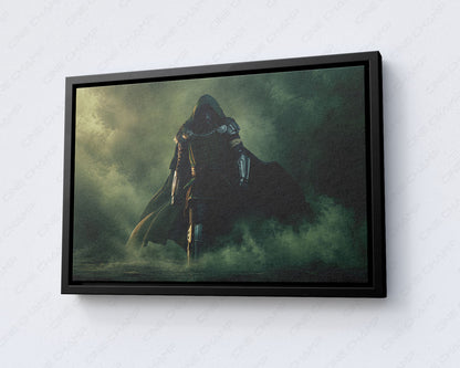 Epic Doctor Doom comic book wall decor