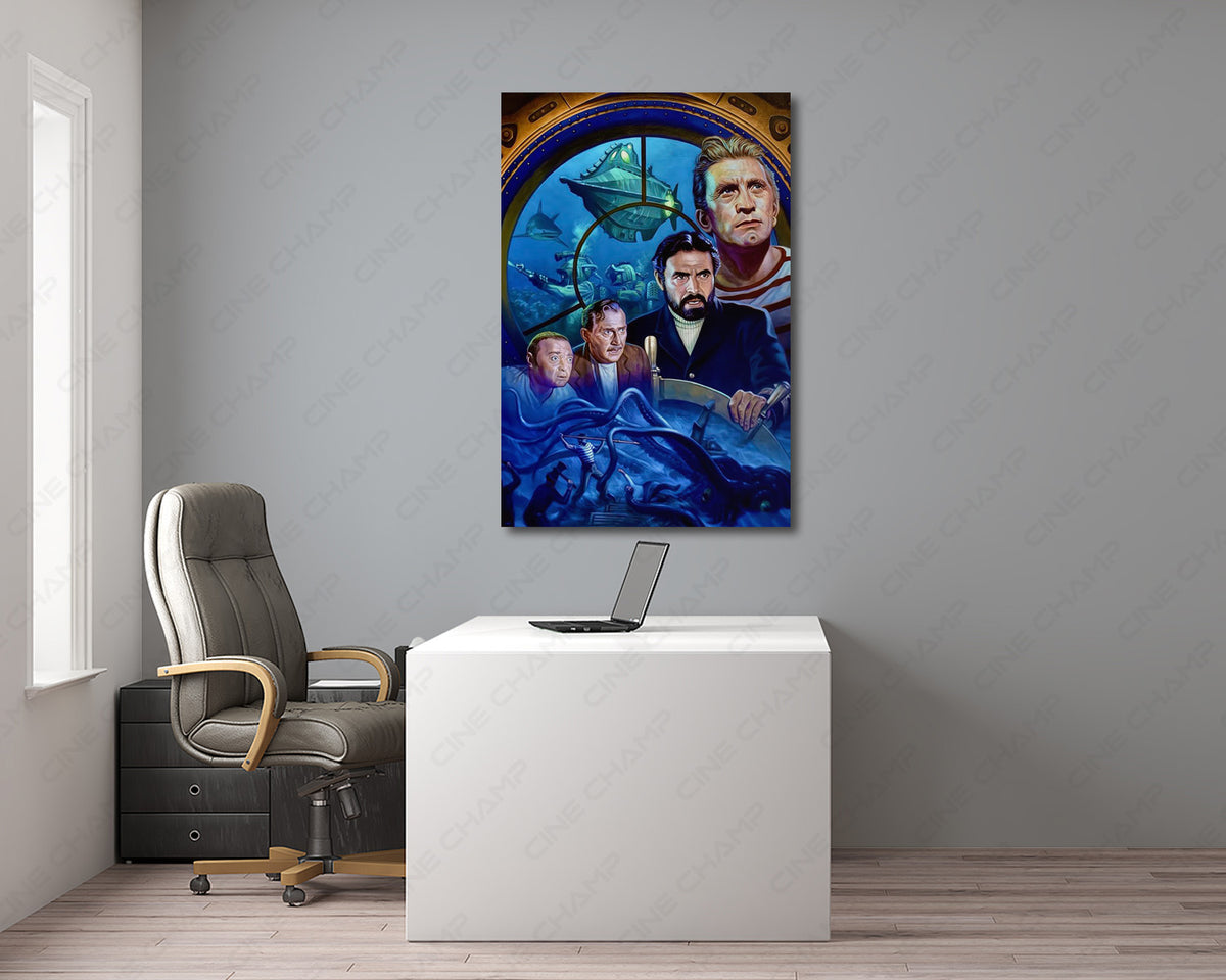 Epic Underwater Adventure Canvas Art