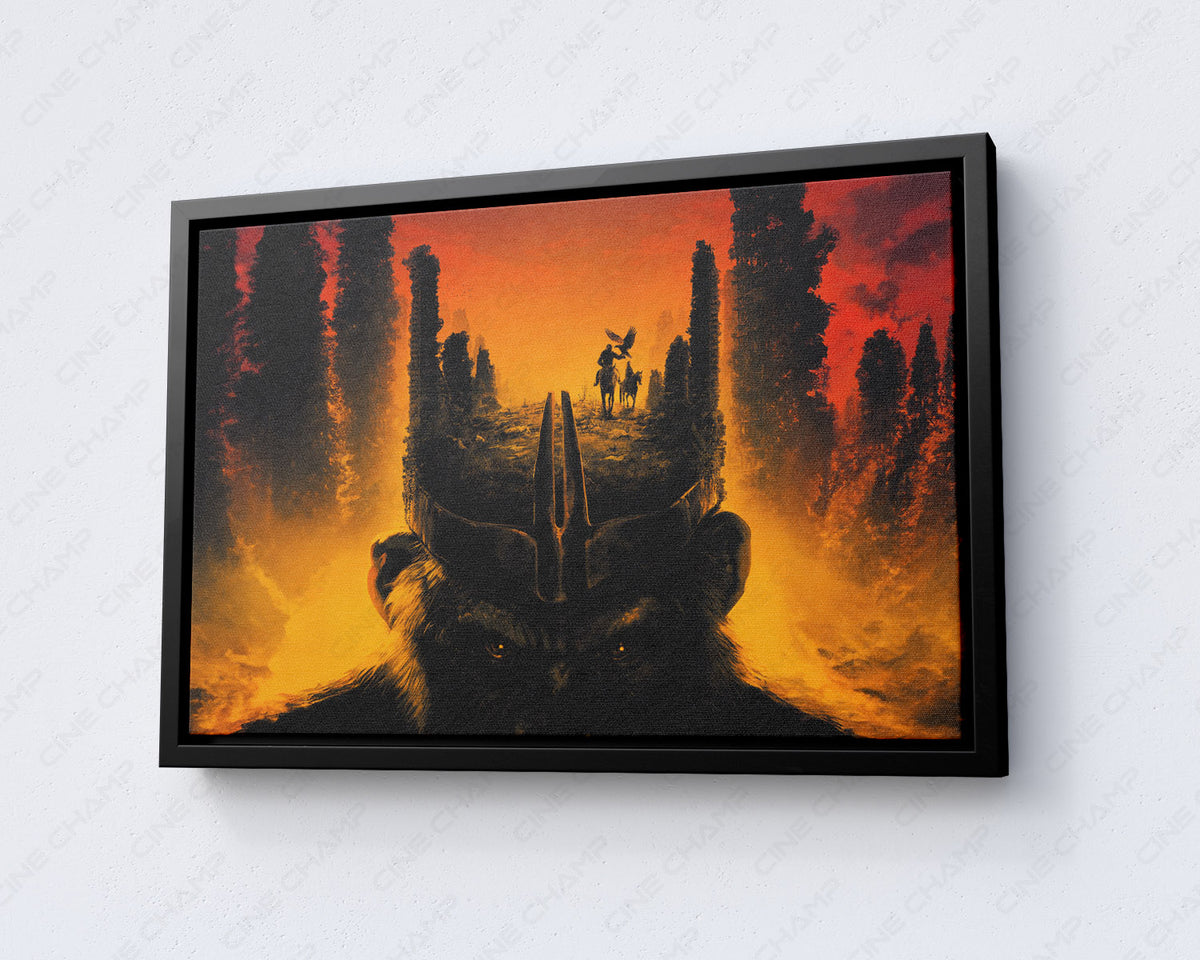 Epic ape kingdom premium wall artwork