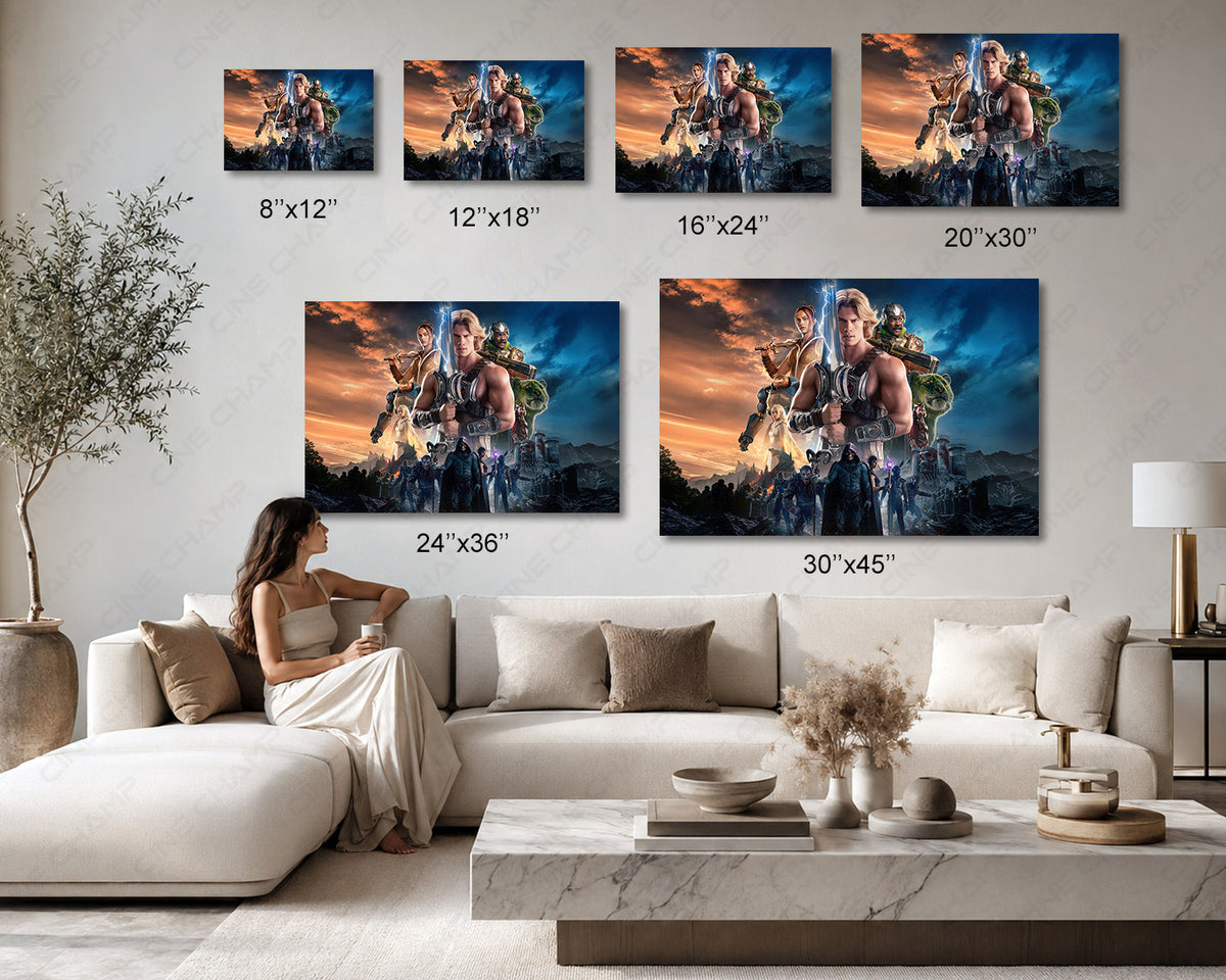 Eternia He-Man Fantasy Wall Art