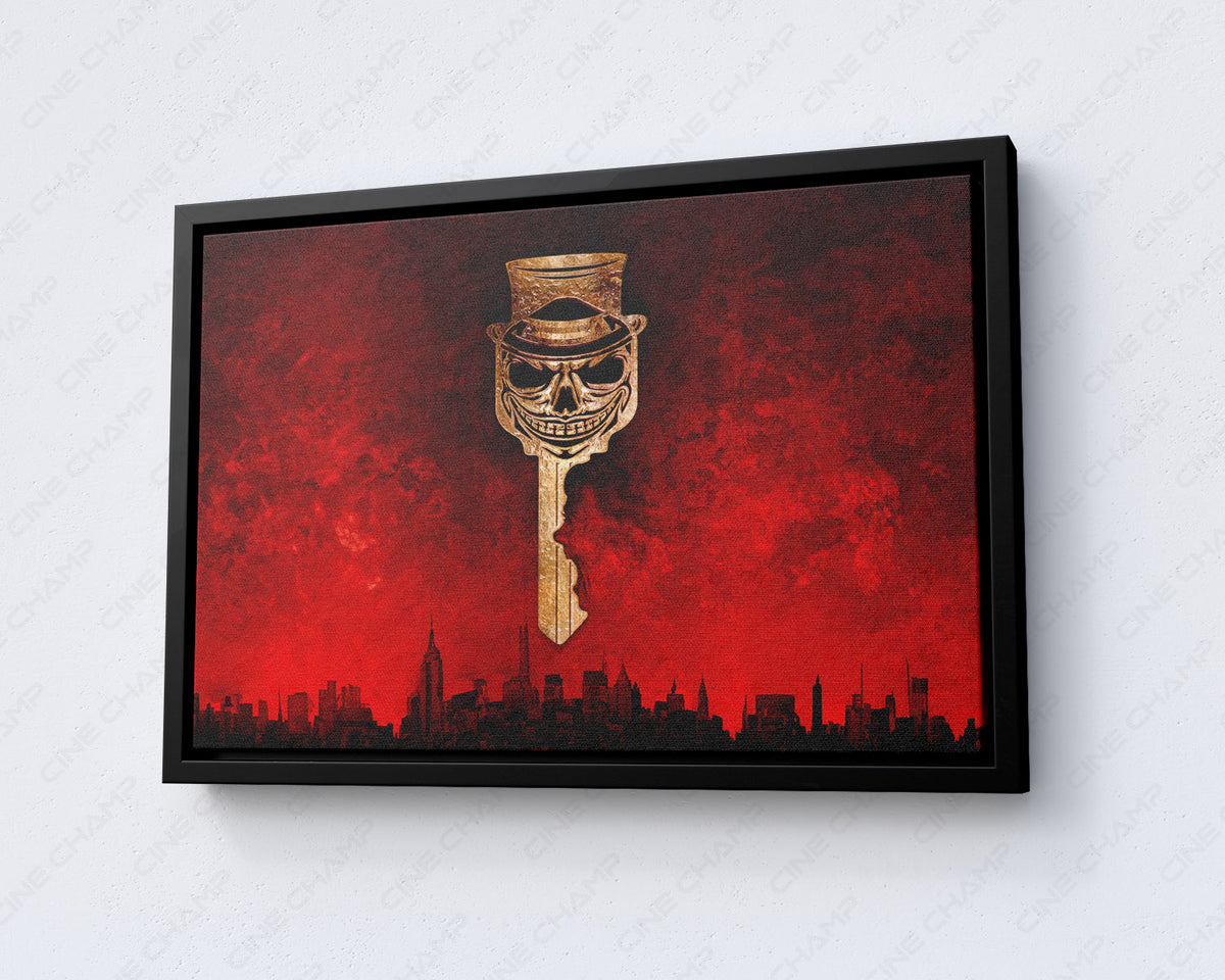 Evil Sublet canvas for home theater