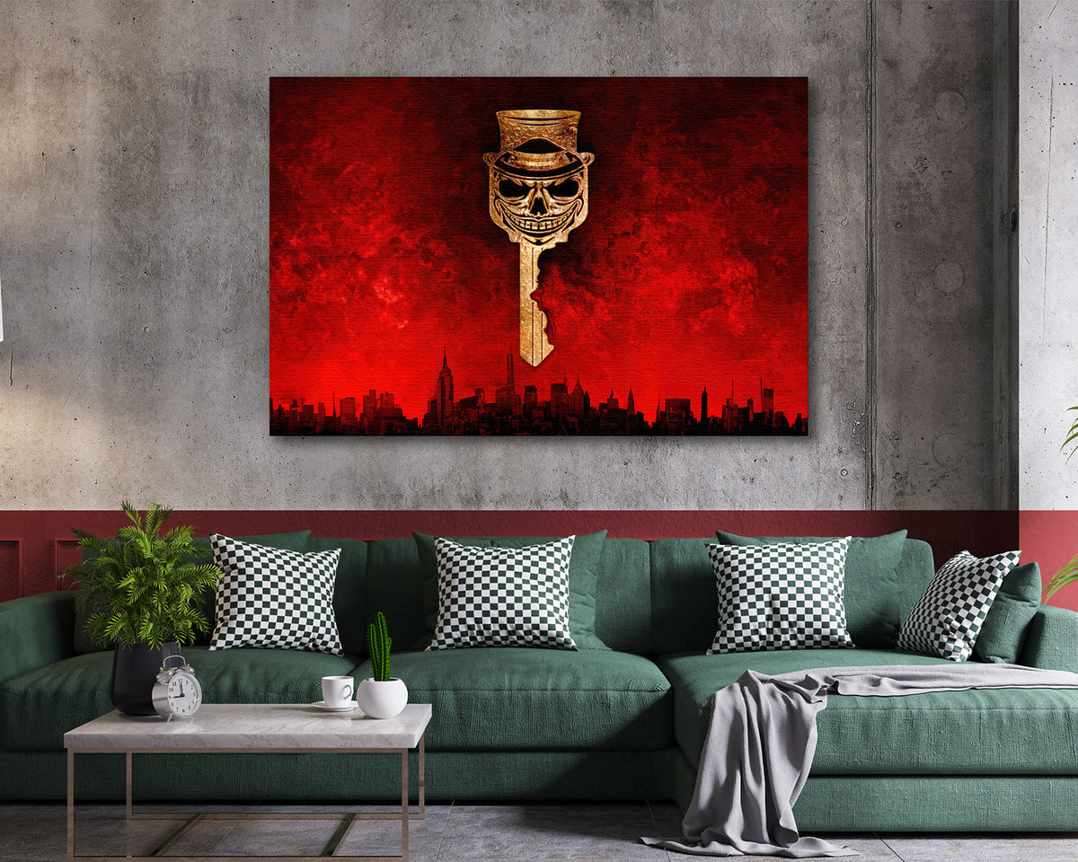 Evil Sublet canvas print