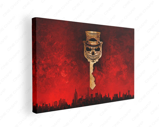 Evil Sublet horror movie canvas wall art