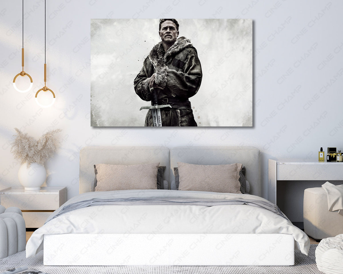 Excalibur Sword Cinematic Canvas Artwork