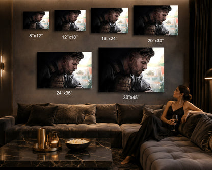 Extraction Movie Poster Canvas