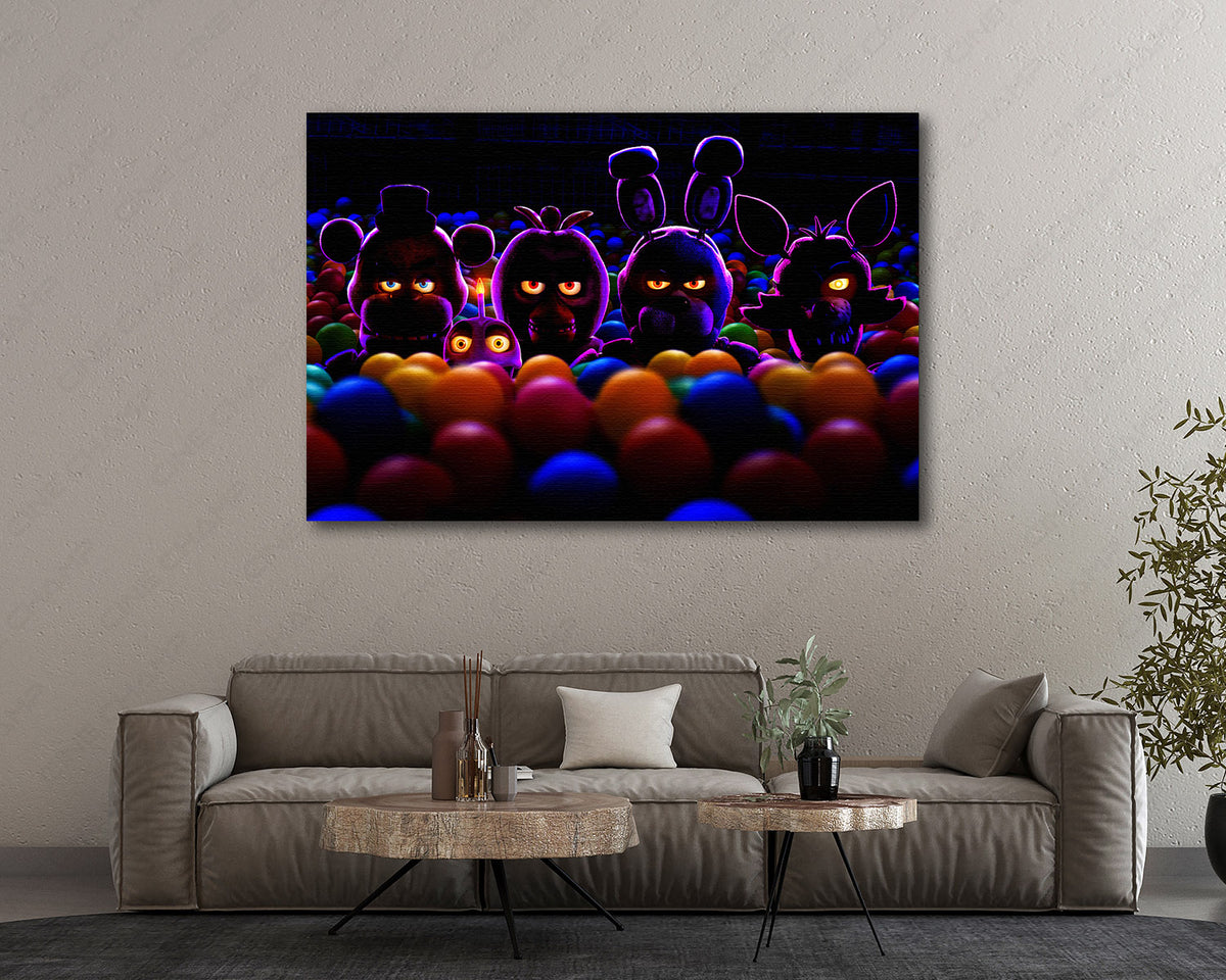 FNAF Freddy Fazbear canvas print