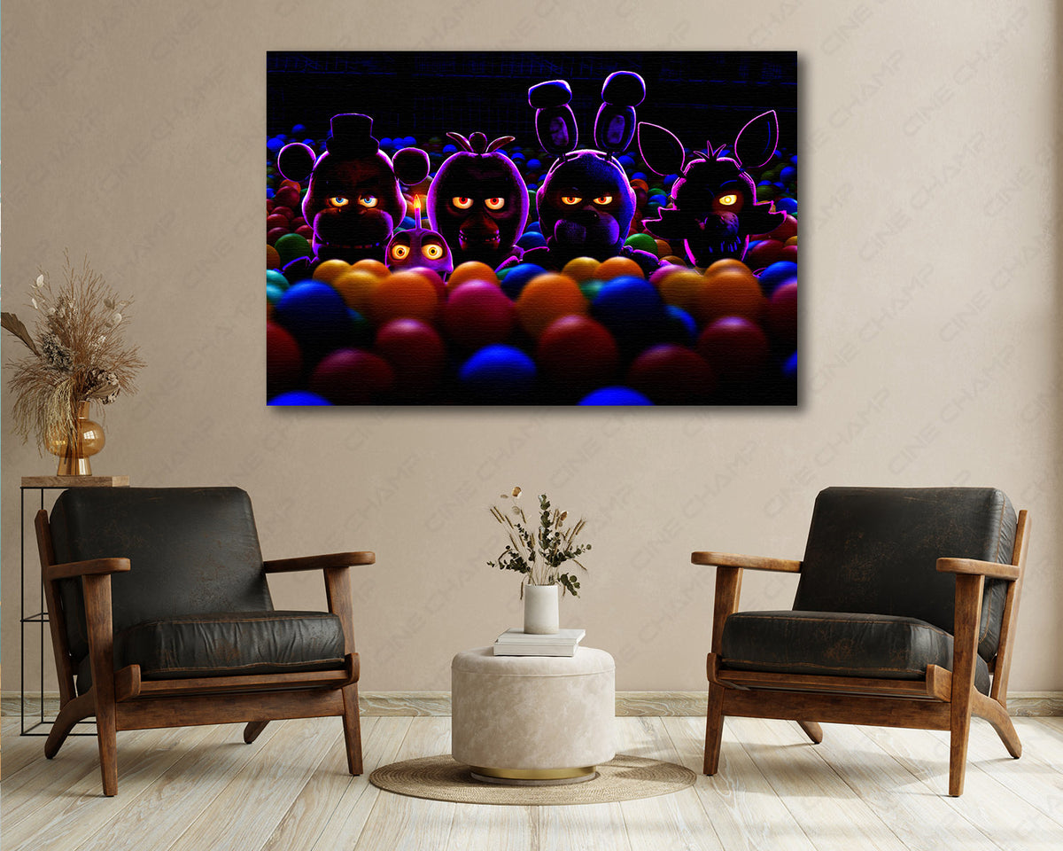 FNAF movie gaming artwork