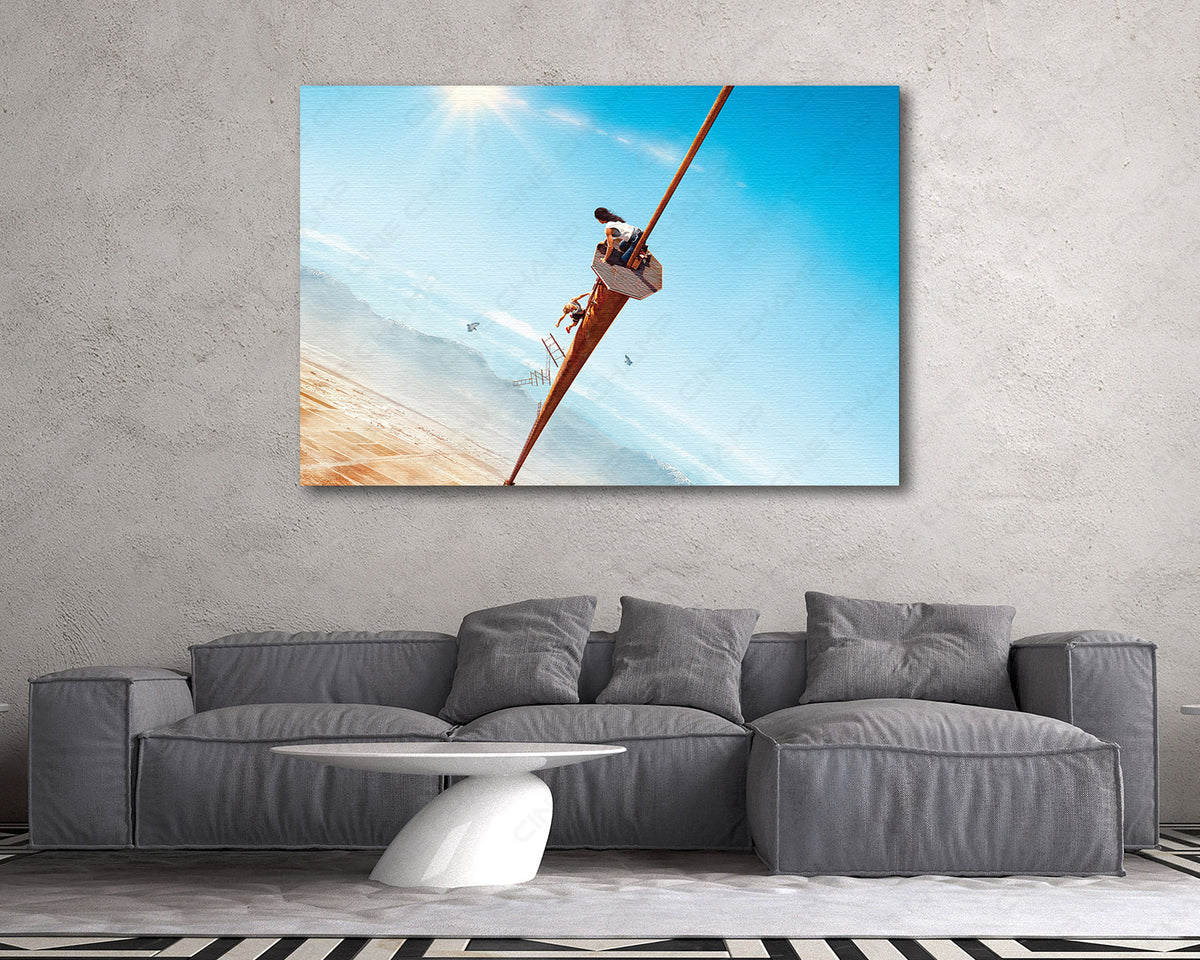Fall movie canvas print