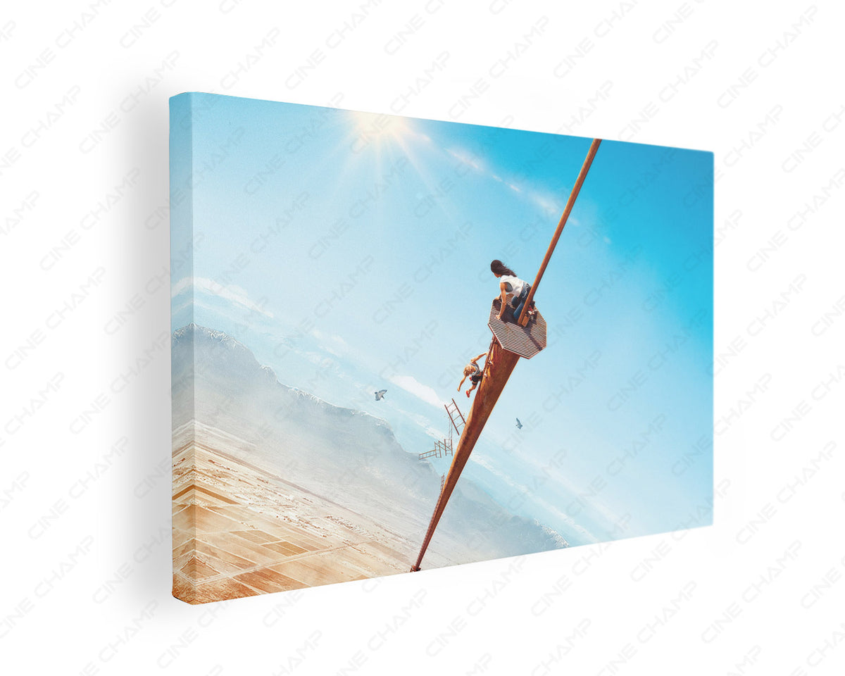 Fall survival thriller movie canvas wall art