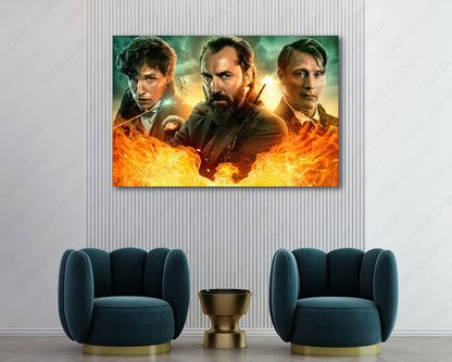 Fantastic Beasts: The Secrets of Dumbledore Canvas Print