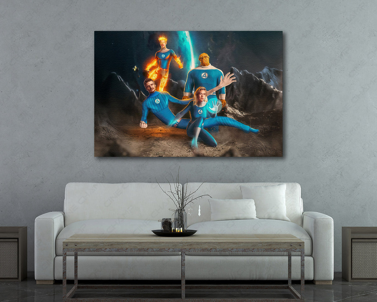 Fantastic Four First Steps Movie Canvas Print