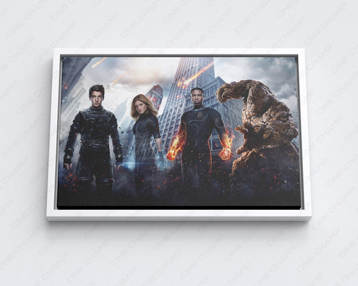 Fantastic Four canvas for gaming room
