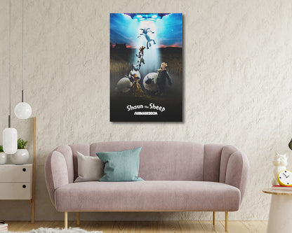 Farmageddon Alien Adventure Wall Art