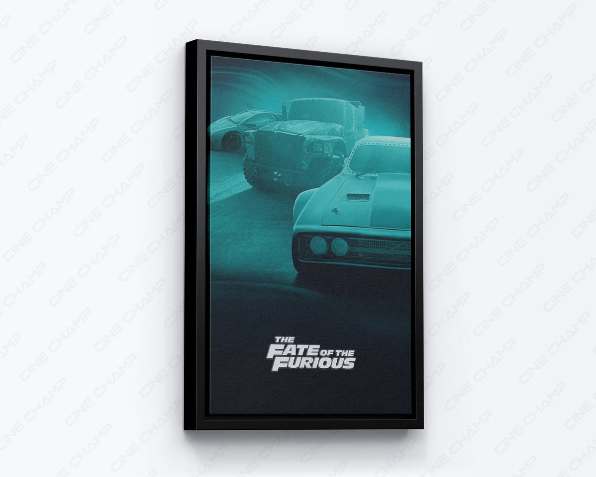 Fast Cars Action Movie Wall Art