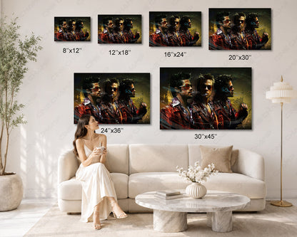 Fight Club canvas for home theater
