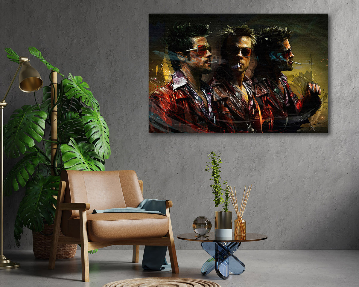 Fight Club movie canvas print